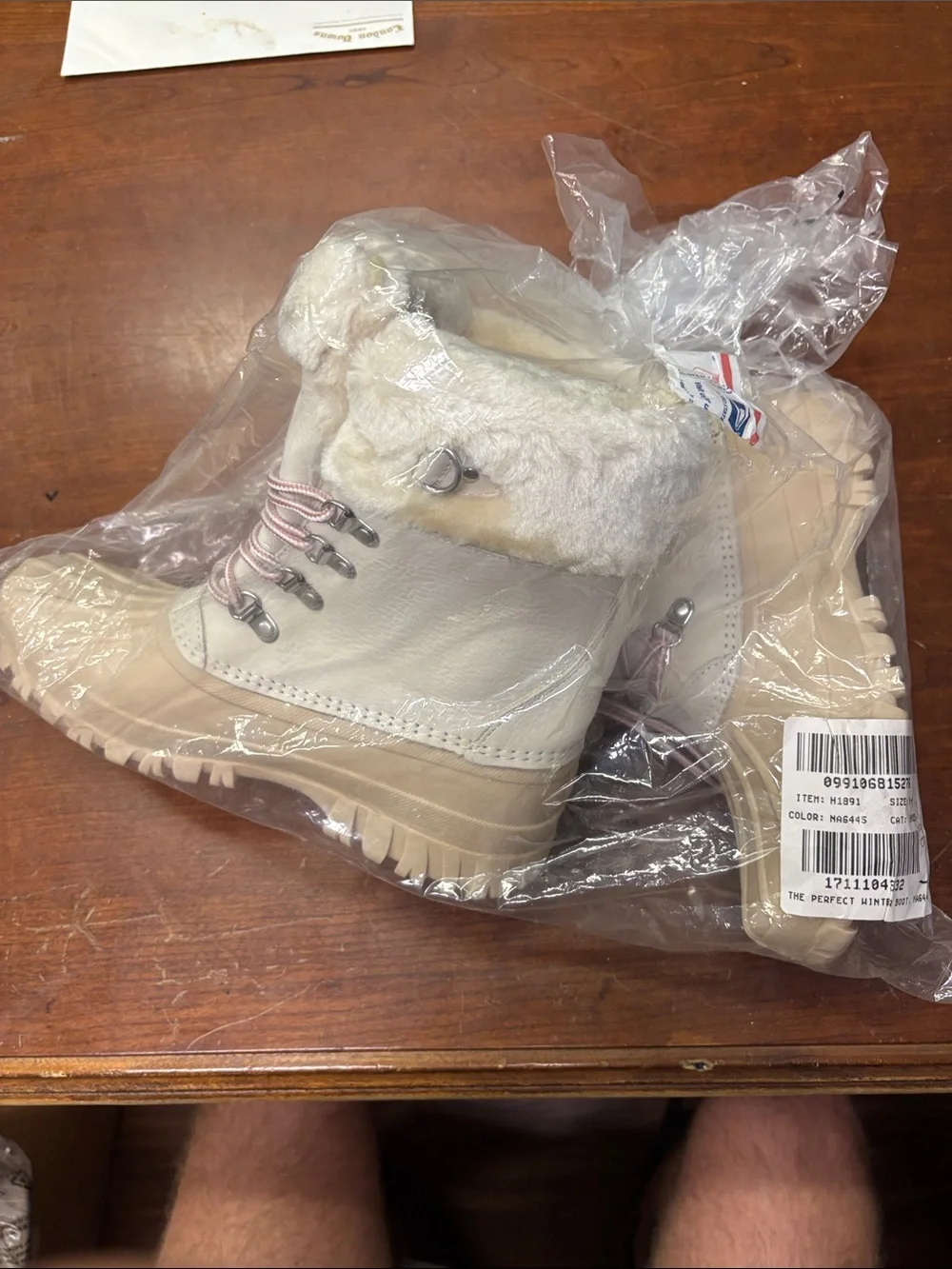 J.Crew Perfect Winter boots H1891 White